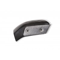 QD Carbon Fiber Header Exhaust Shield (with Alutech Carbon) for the Indian FTR 1200 (Flat Track Racer)